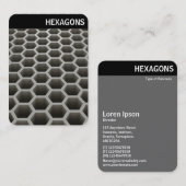 V-header - Honingraat Perspectief Warm Visitekaartje (Voorkant / Achterkant)