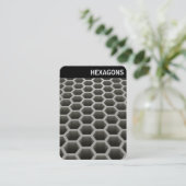 V-header - Honingraat Perspectief Warm Visitekaartje (Staand voorkant)