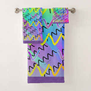 V Herhalen Bad Handdoek