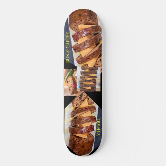 V HEWITT BUN & KAAS Skateboard (Voorkant)
