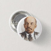 V.I. Lenin Button (Voorkant /achterkant)