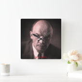 V.I. Lenin - Sovjet-Unie Boss - CCCP Vierkante Klok (Huis)