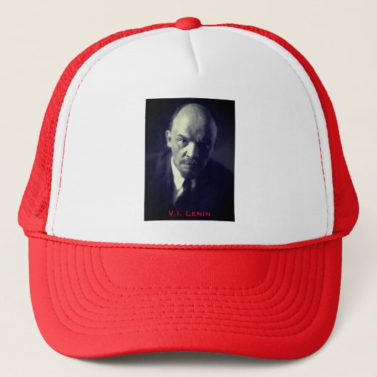 V.I. Lenin - Sovjet-Unie Boss - USSR Trucker Pet (Voorkant)