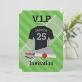 V.I.P Cricket (BLSL) Verjaardagsfeest Kaart (Staand voorkant)