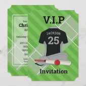 V.I.P Cricket (BLSL) Verjaardagsfeest Kaart (Voorkant / Achterkant)