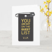 V.I.P. KAART (Gele Bloem)