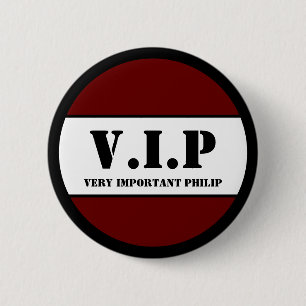 V.I.P. RONDE BUTTON 5,7 CM