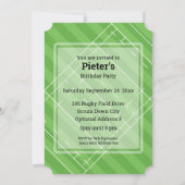 V.I.P Rugby (DGY) Verjaardagsfeest Kaart (Achterkant)