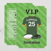 V.I.P Rugby (DGY) Verjaardagsfeest Kaart (Voorkant / Achterkant)