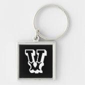 V..initiaal Sleutelhanger (Voorkant)