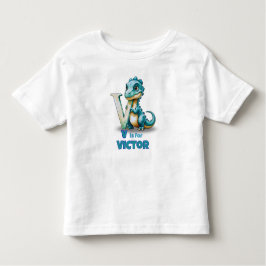 V is for Velociraptor – Kinder Shirts
