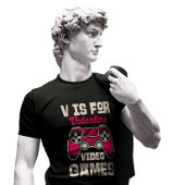 V is for Video Games T-shirt