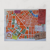 V is voor het briefkaart van Wenen (Voorkant)