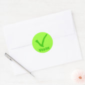 V is voor Vegan Stickers (Envelop)