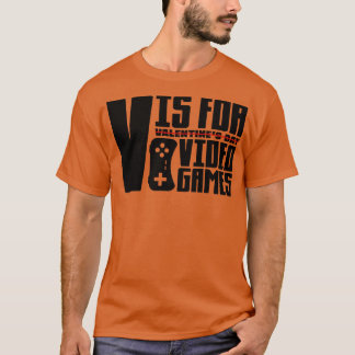 V is voor Videospellen 1 T-shirt