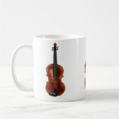 V is voor Violin Koffiemok (Links)