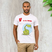 V is voor Viper Mannen T-Shirt