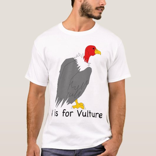 V is voor Vulture T-Shirt (Voorkant)