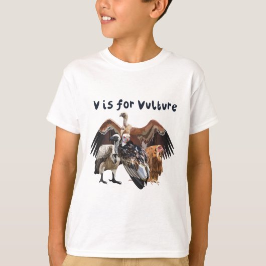 V is voor wijnbouw t-shirt (Voorkant)