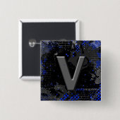 V JeugdButton Vierkante Button 5,1 Cm (Voorkant /achterkant)