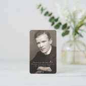 V. John Harvey prayer kaart - 2e editie Visitekaartje (Staand voorkant)