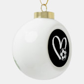 v keramische bal ornament (Links)