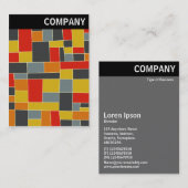 V-koptekst - Abstract 240413 Visitekaartje (Voorkant / Achterkant)