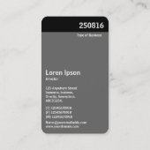 V-koptekst - Abstracte wervelkolom 250816 - 01c Visitekaartje (Achterkant)