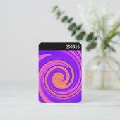 V-koptekst - Abstracte wervelkolom 250816 - 01c Visitekaartje (Staand voorkant)