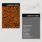 V-koptekst - Afbeelding - Abstracte circuits - Ora Visitekaartje (Voorkant / Achterkant)