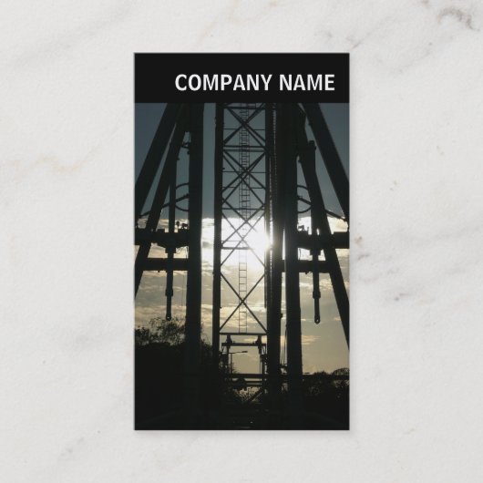 V-koptekst - Afbeelding - Bouw van het grote wiel Visitekaartje (Voorkant)