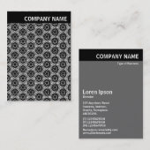 V-koptekst - Afbeelding - Geometrisch Abstract Visitekaartje (Voorkant / Achterkant)