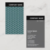 V-koptekst - Afbeelding - Geometrisch Abstract Visitekaartje (Voorkant / Achterkant)