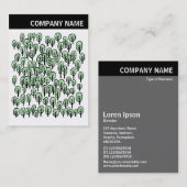 V-koptekst - Afbeelding - houttekening 04 Visitekaartje (Voorkant / Achterkant)