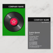 V-koptekst - Afbeelding - LP-record - Groen Visitekaartje (Voorkant / Achterkant)