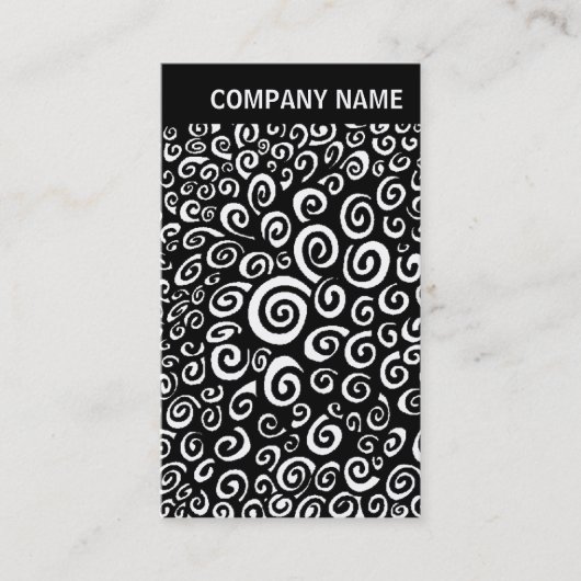 V-koptekst - Afbeelding - Spirals Visitekaartje (Voorkant)