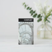 V-koptekst - Arcade/Mall Visitekaartje (Staand voorkant)