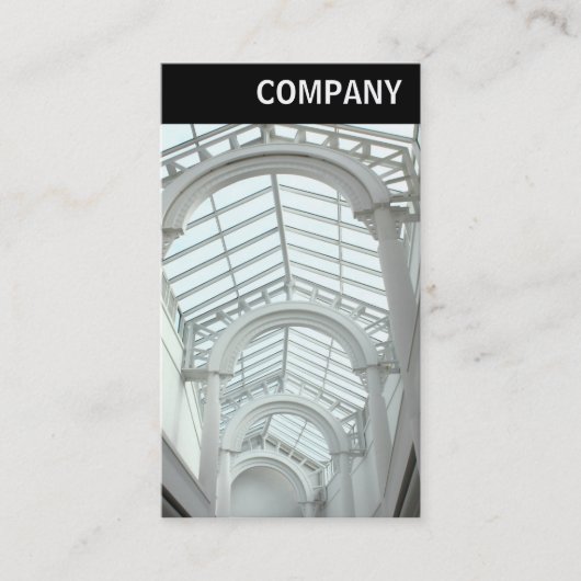 V-koptekst - Arcade/Mall Visitekaartje (Voorkant)