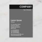 V-koptekst - Bed of Red Tulips 02 Visitekaartje (Achterkant)