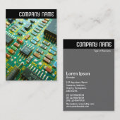 V-koptekst - Circuitry Visitekaartje (Voorkant / Achterkant)