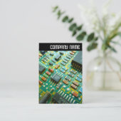 V-koptekst - Circuitry Visitekaartje (Staand voorkant)