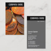 V-koptekst - De kleur van het geld Visitekaartje (Voorkant / Achterkant)