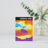 V-koptekst - De Psychedelic Bug Visitekaartje (Staand voorkant)