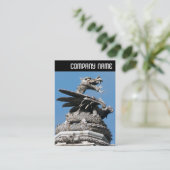 V-koptekst - Dragon, stadhuis, Cardiff Visitekaartje (Staand voorkant)