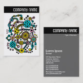 V-koptekst - Ecosysteem III Visitekaartje (Voorkant / Achterkant)