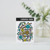 V-koptekst - Ecosysteem III Visitekaartje (Staand voorkant)