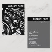 V-koptekst - fietsenrack HC Visitekaartje (Voorkant / Achterkant)