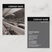 V-koptekst - Foto - Paddington Station Londen Visitekaartje (Voorkant / Achterkant)