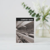 V-koptekst - Foto - Paddington Station Londen Visitekaartje (Staand voorkant)