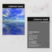 V-koptekst - Foto - Zee en Sky Visitekaartje (Voorkant / Achterkant)